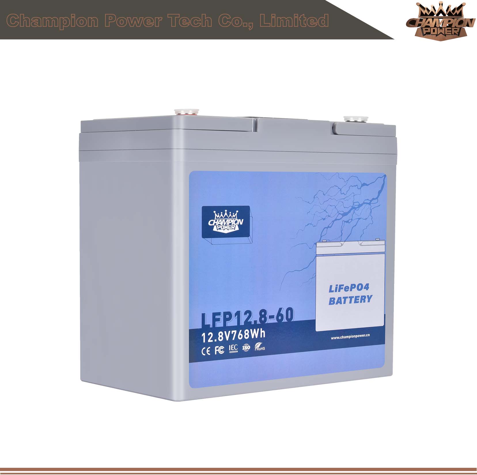 LFP12.8-60 12V60AH LIFEPO4 BATERÍA